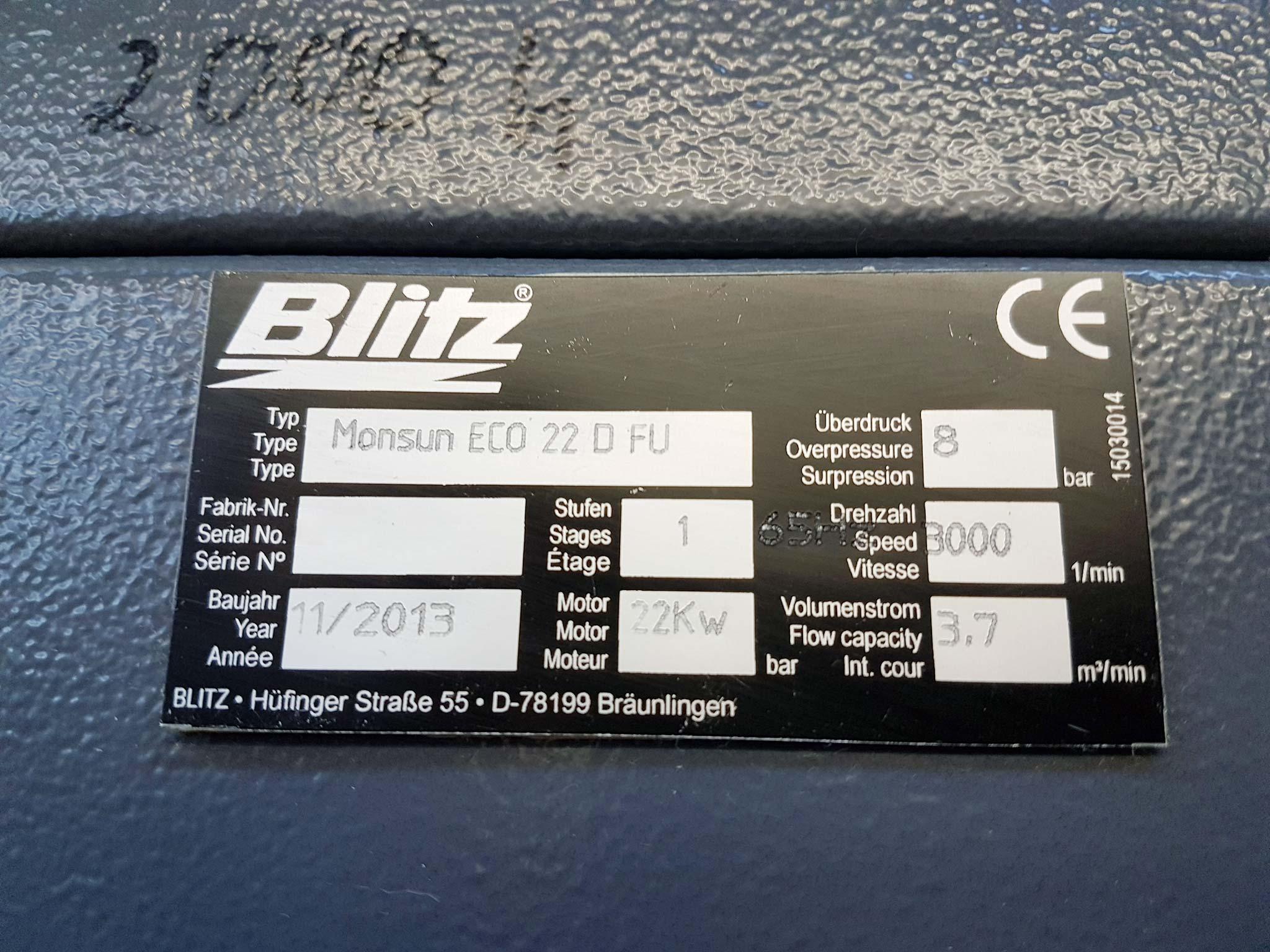 Screw Compressor Blitz Monsun ECO 22 D FU - Thumbnail 2