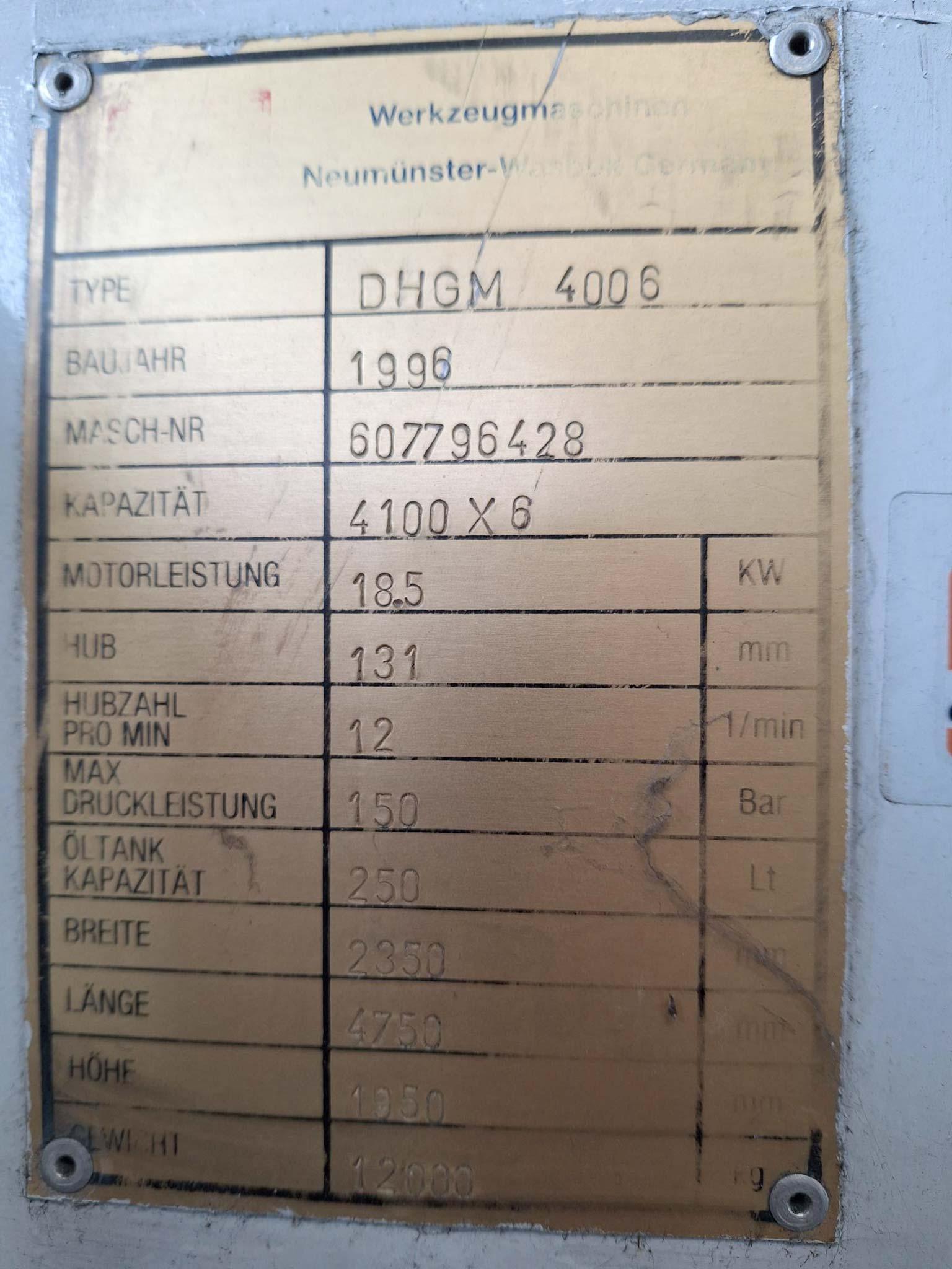 Plate Shear Durmazlar DHGM 4006 - Thumbnail 7