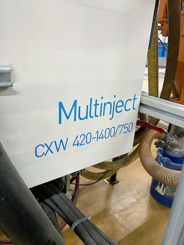 Injection Moulding Machine Krauss Maffei Multinject 420/6 2K 420-1400/750 CXW - Thumbnail 5