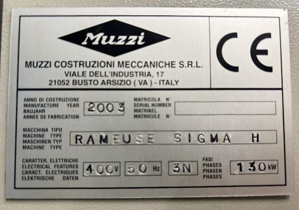 Stenter Frame Muzzi RAMEUSE SIGMA H - Thumbnail 2