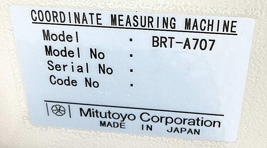 CNC Coordinate Measuring Machine Mitutoyo Euro-C Apex 776 - Thumbnail 7