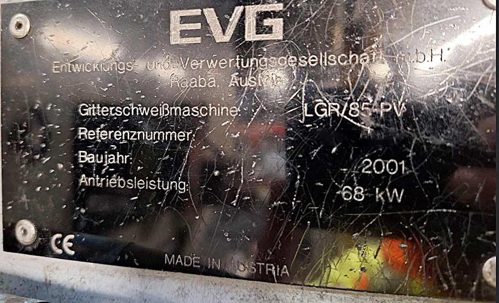 Mesh Welding System Evg LGR/85-PV - Thumbnail 5