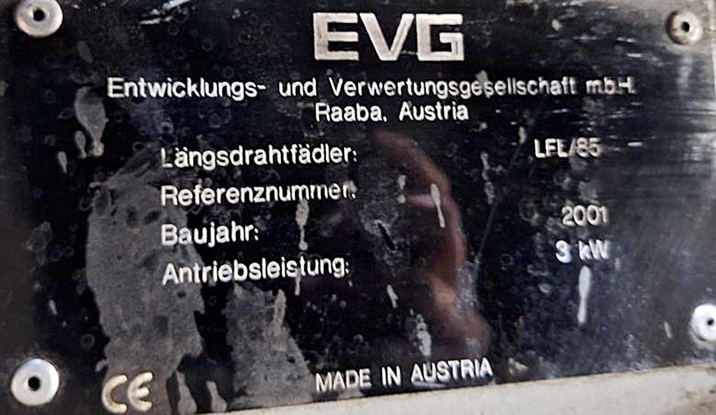 Mesh Welding System Evg LGR/85-PV - Thumbnail 6