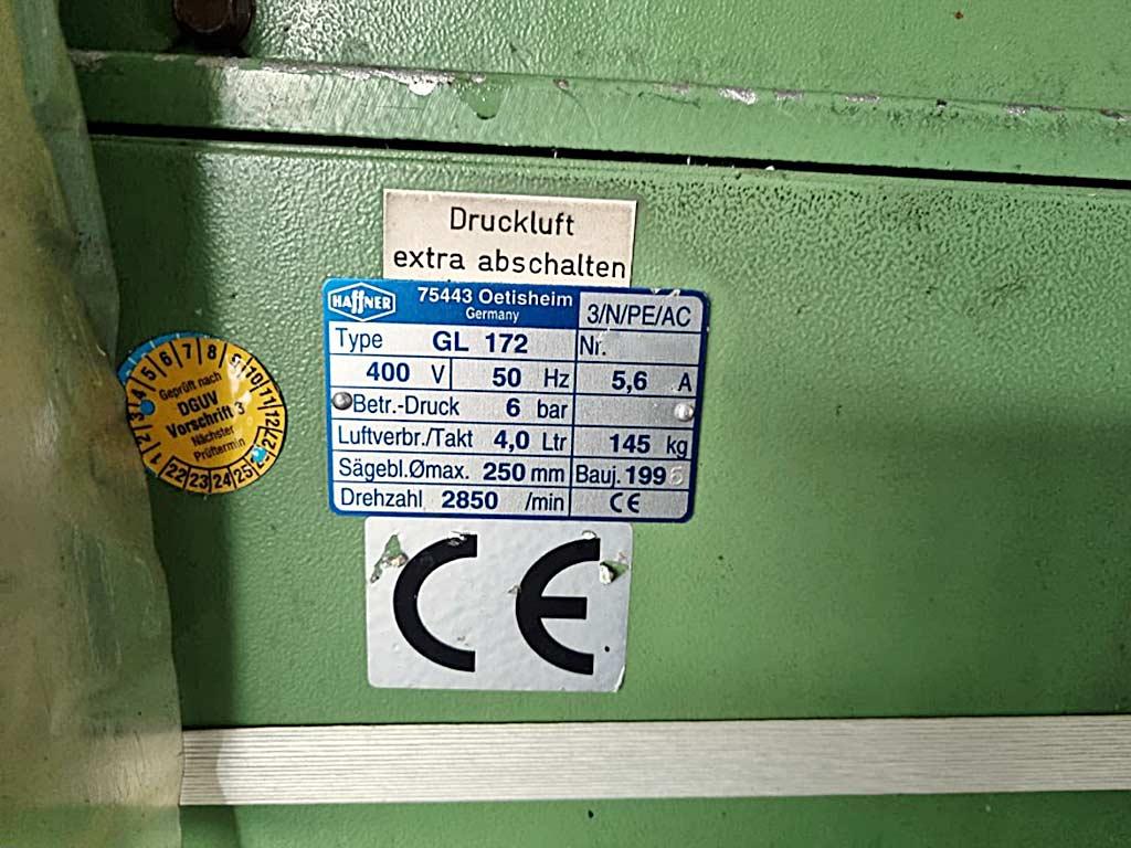 Glass Frame Saw Haffner GL 172 - Thumbnail 3