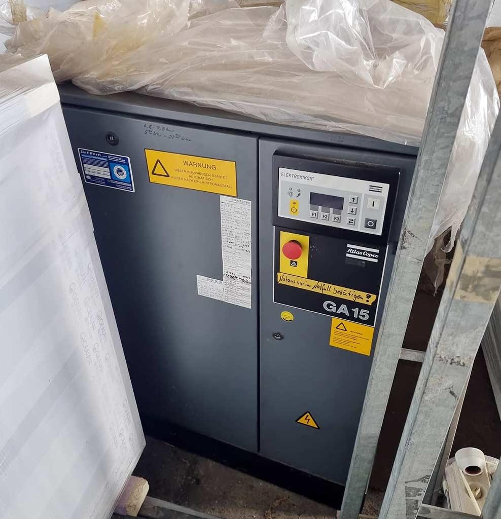 Compressor Atlas Copco GA 15 FF - Image 1