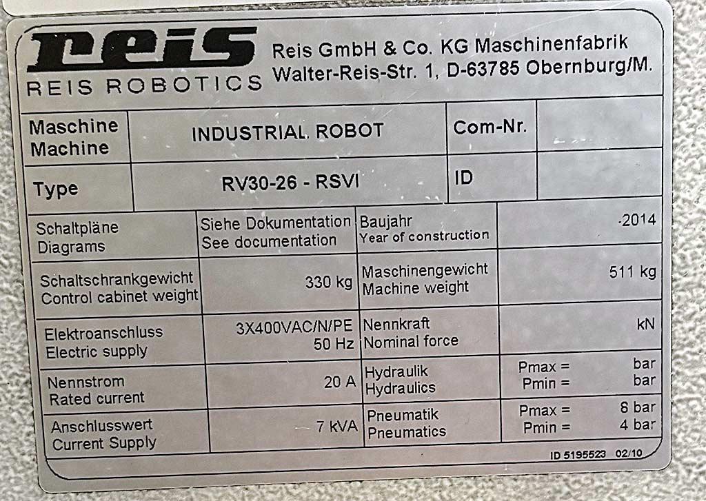 Deburring Machine Reis RV30-26-RSVI - Thumbnail 8