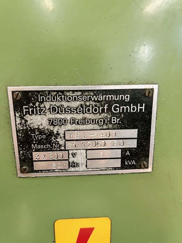 Induction Hardening Machine Fdf Fritz Düsseldorf Freiburg HGL-400 - Thumbnail 7