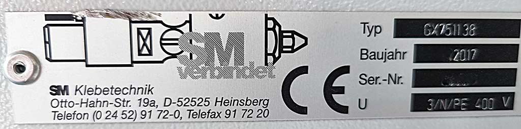 Glueing Machine Barberan MEN-H-1600 - Thumbnail 5