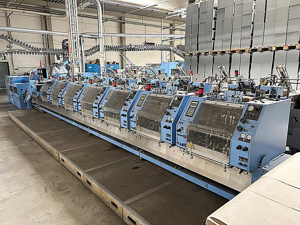 Saddle Stitcher Müller Martini SaHe MM-Tempo E220 - Image 1