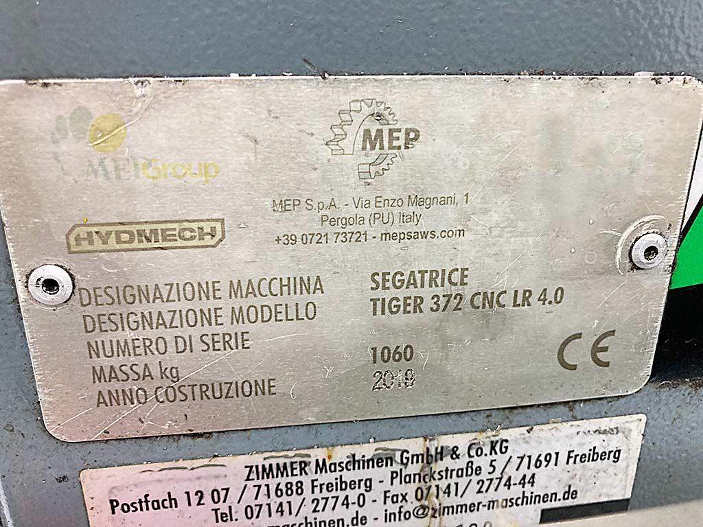 CNC Circular Saw Mep Tiger 372 CNC LR 4.0 - Thumbnail 5