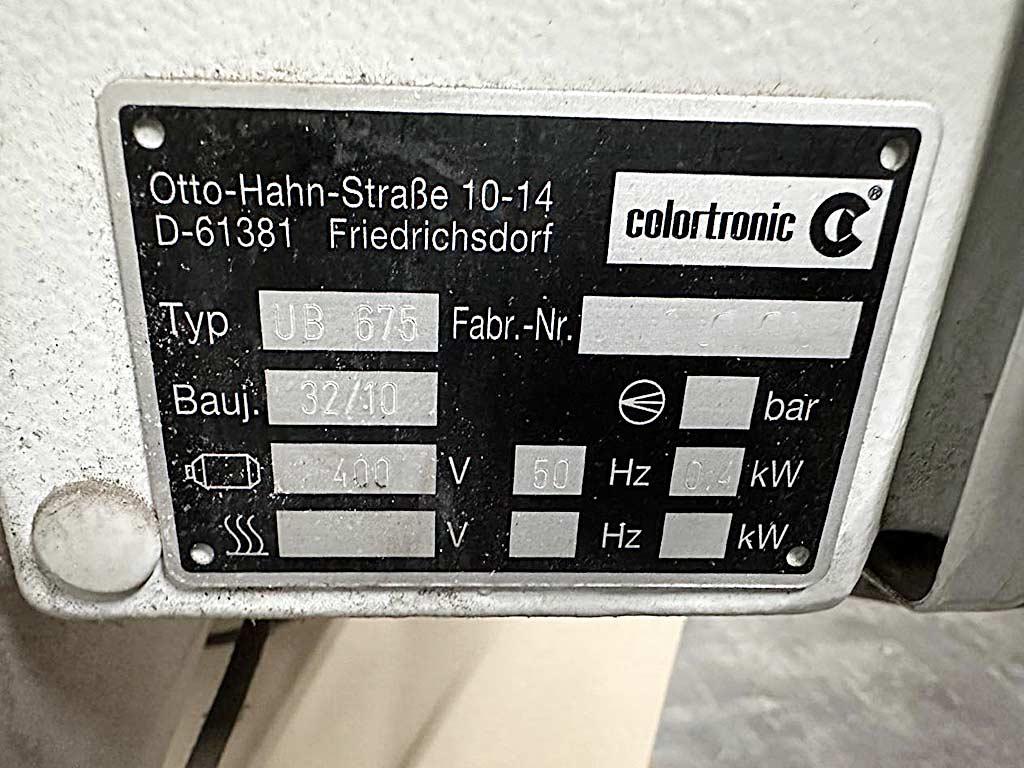 Dosing System Colortronic UB 975/UB675 - Thumbnail 7