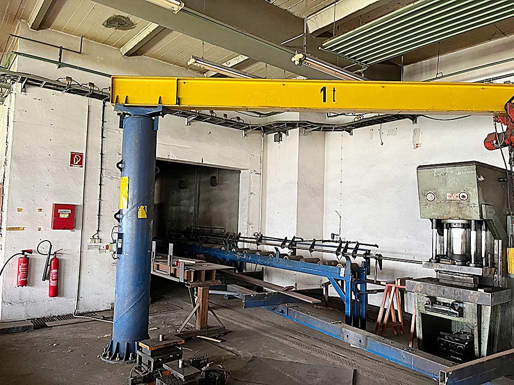 Column-Mounted Slewing Crane Schmiedl Typ 2/Typ 3 - Image 1