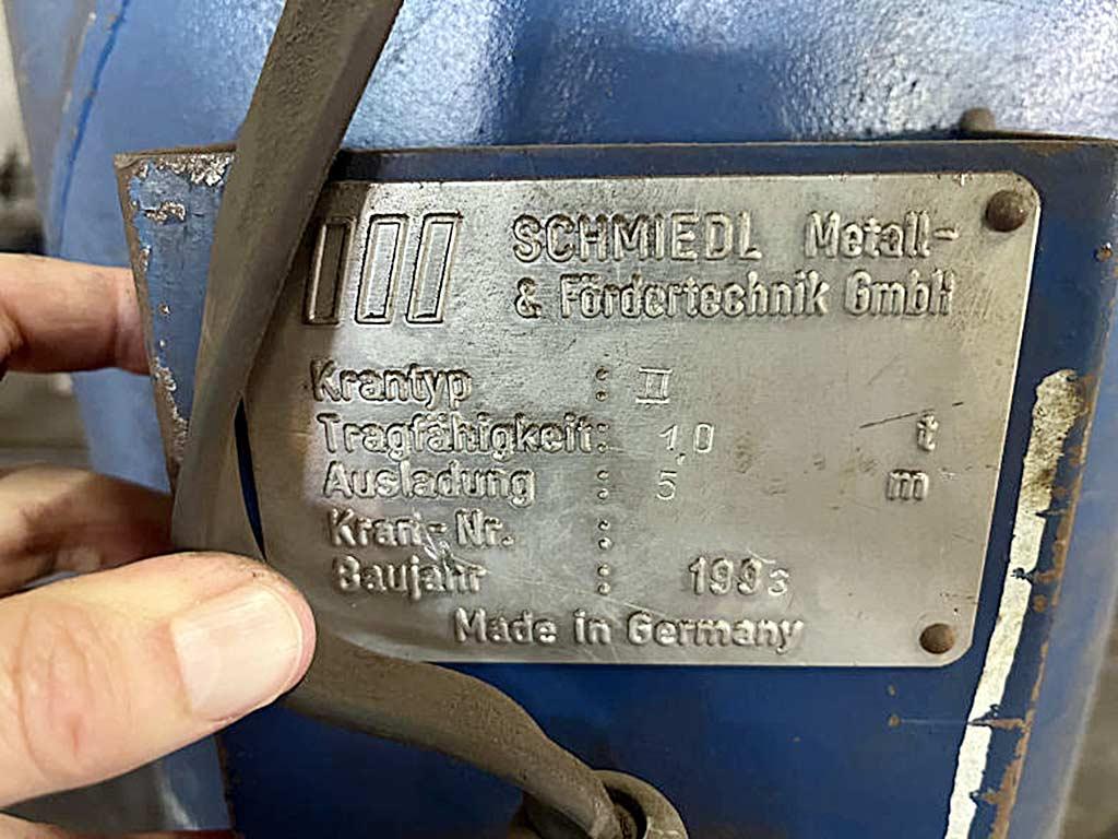 Column-Mounted Slewing Crane Schmiedl Typ 2/Typ 3 - Thumbnail 4