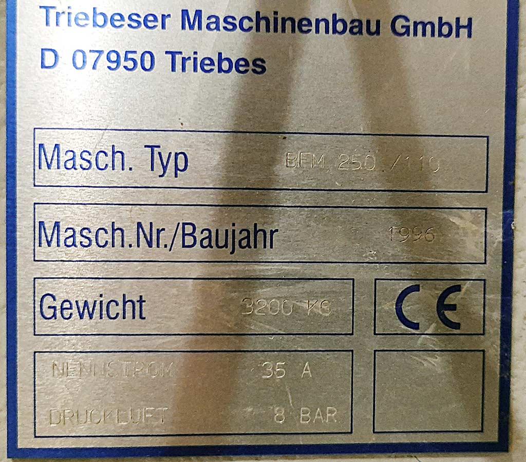 CNC Drilling and Milling Center Trima BFM 250/110 - Thumbnail 4