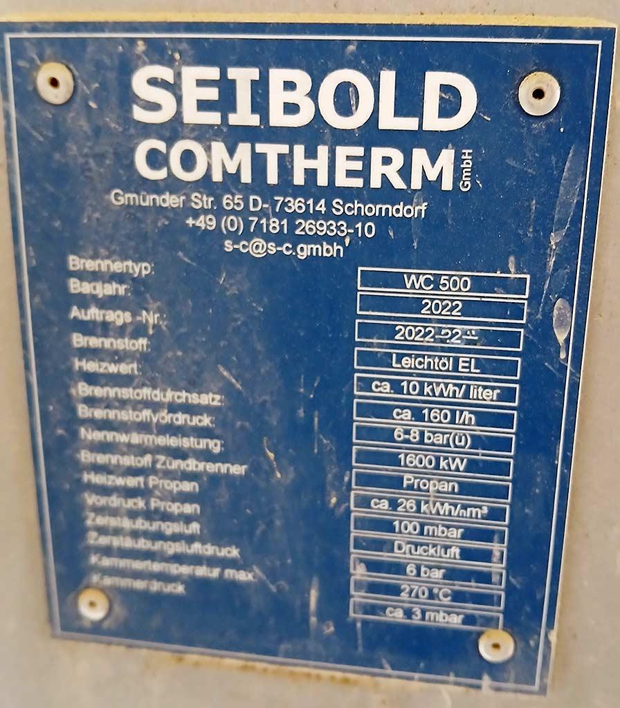 Burner Weishaupt/seibold WC 500 - Thumbnail 2
