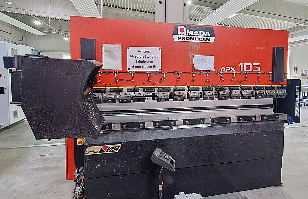 CNC Press Brake Amada APX 100 30 - Image 1