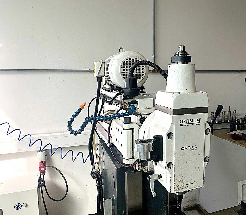 Console Milling Machine Optimum Opti-Mill MZ 4 - Thumbnail 4