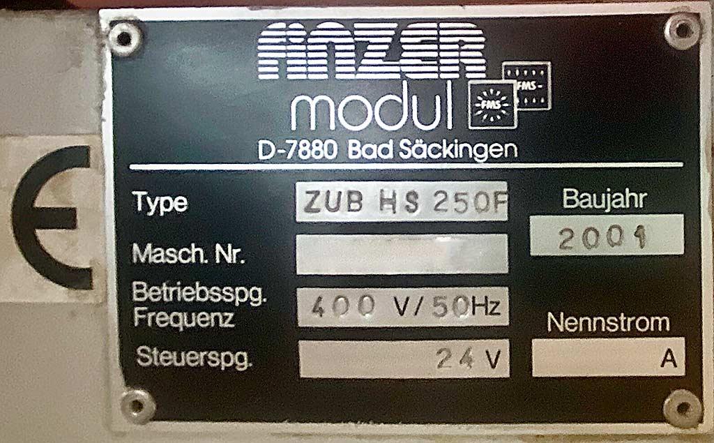 Automatic Punching and Bending Machine Bebeco-finzer ZUB HS 250 F - Thumbnail 7