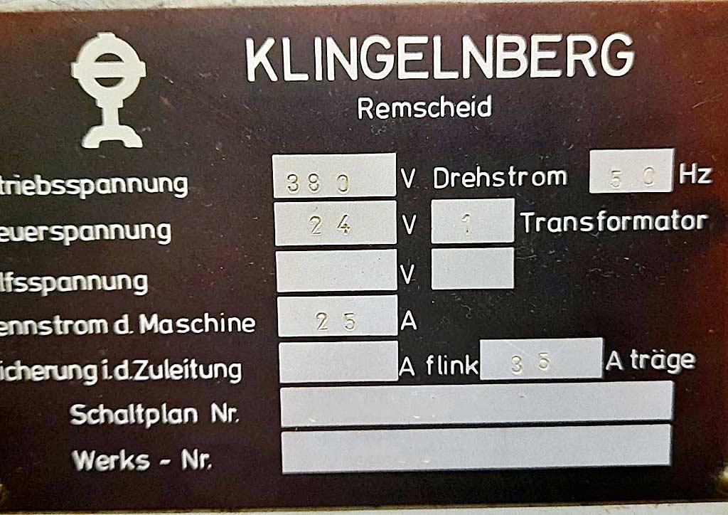 Hob grinder Klingelnberg AGW 301 - Thumbnail 5