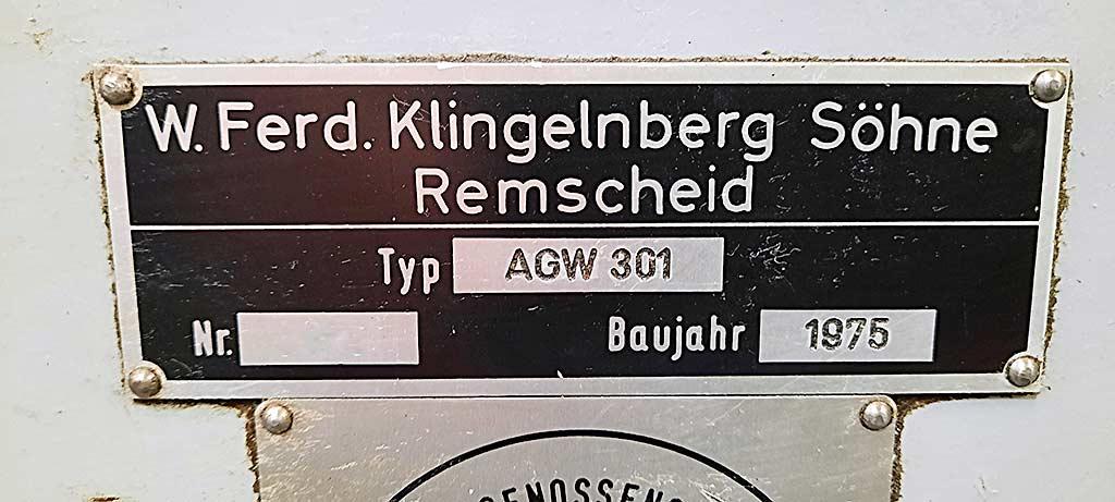 Hob grinder Klingelnberg AGW 301 - Thumbnail 6