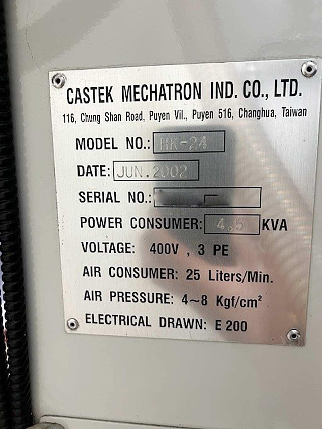 Start Hole EDM Machine Castek HK-24 - Thumbnail 7