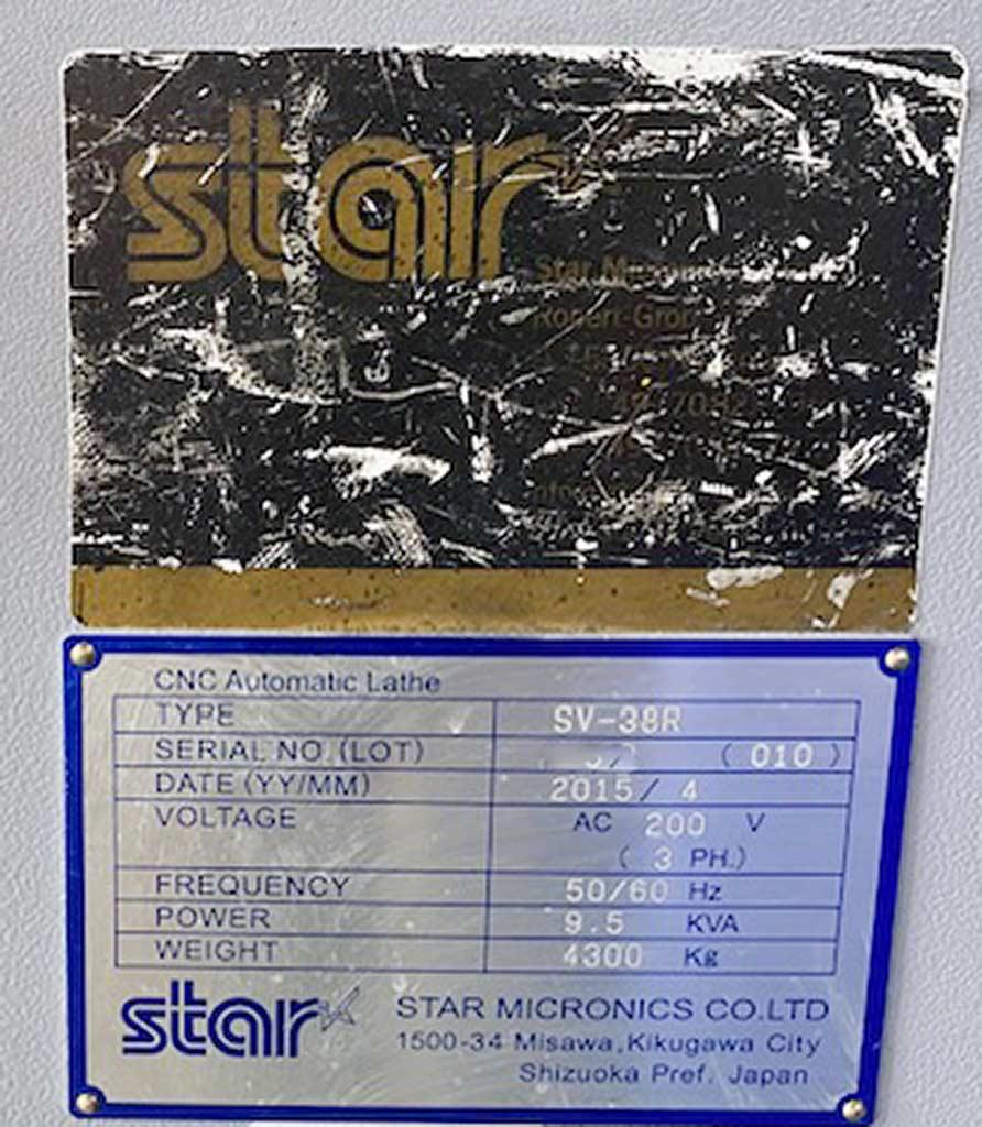 CNC Lathe Star SV-38R - Thumbnail 6