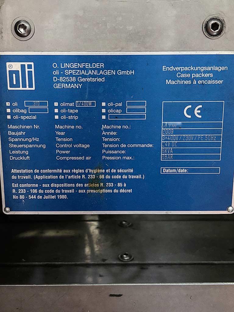 Cardboard Packaging Machine Oli 310 Olimat 1 - Thumbnail 7