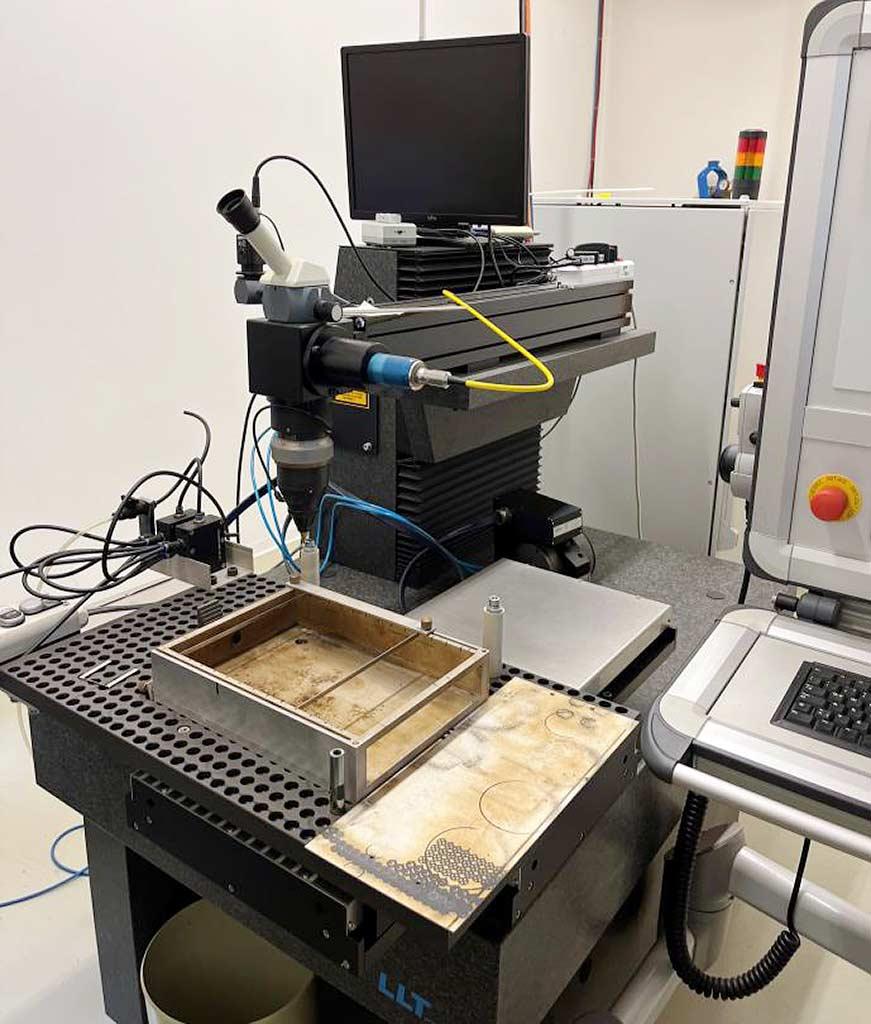CNC Laser Cutting Machine Ipg/idam/paatz YLR-150/1500-QCW-MM - Image 1