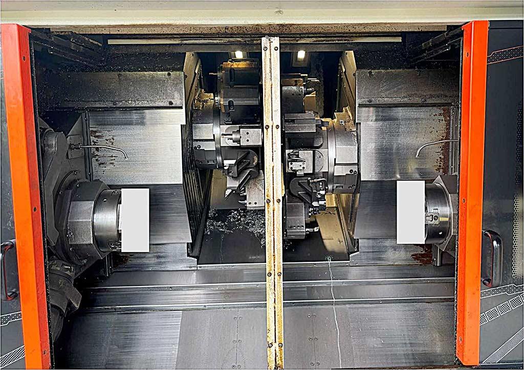 CNC Double Spindle Lathe Mazak Multiplex W200 - Thumbnail 3