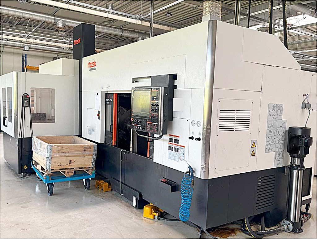 CNC Double Spindle Lathe Mazak Multiplex W200 - Image 1