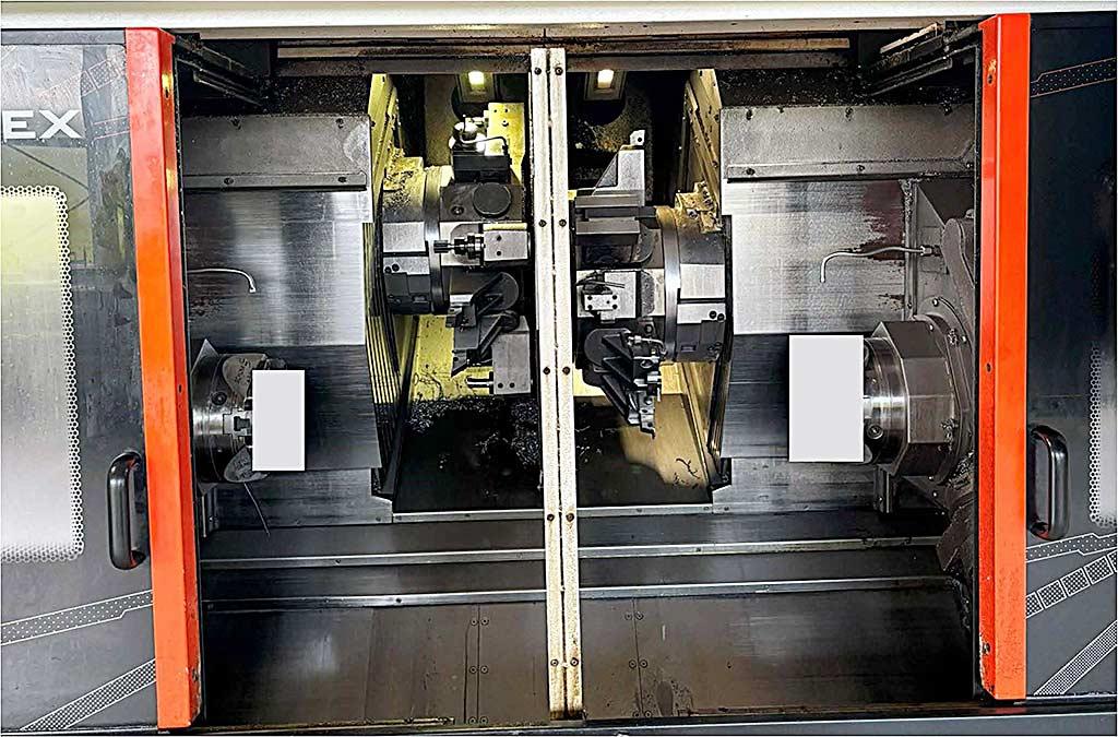 CNC Double Spindle Lathe Mazak Multiplex W200 - Thumbnail 4
