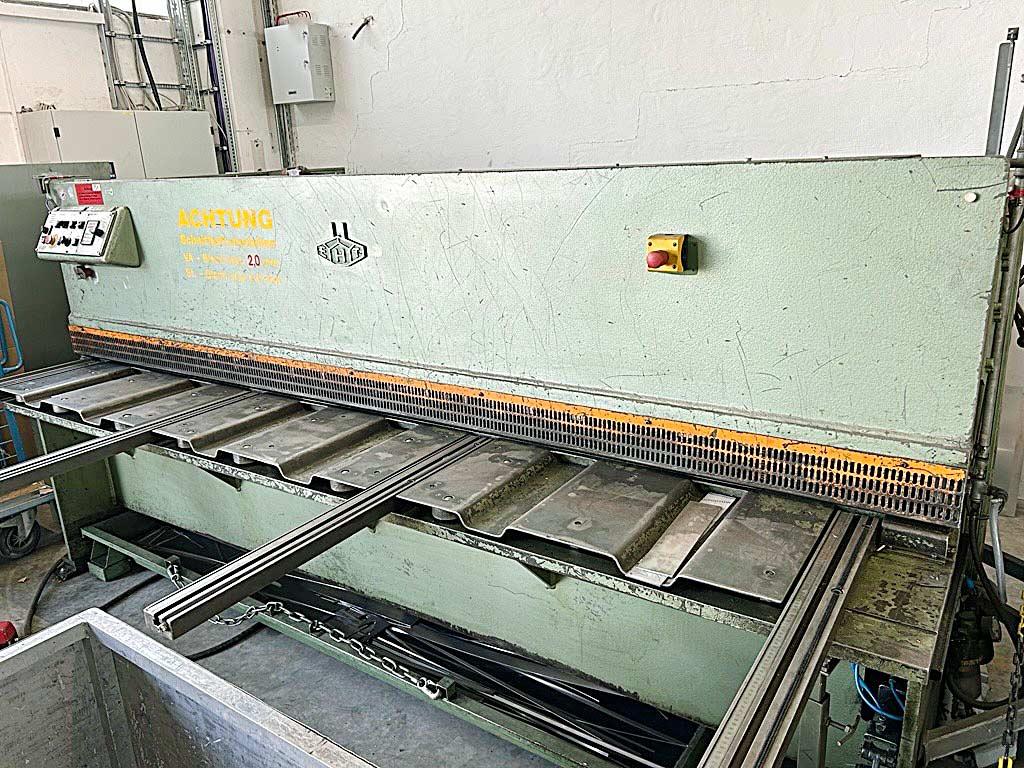 Sheet Metal Shear Eht TSS 4-31 - Image 1