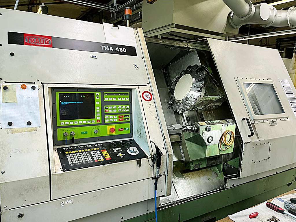 CNC Universal Lathe Traub TNA 480 - Image 1