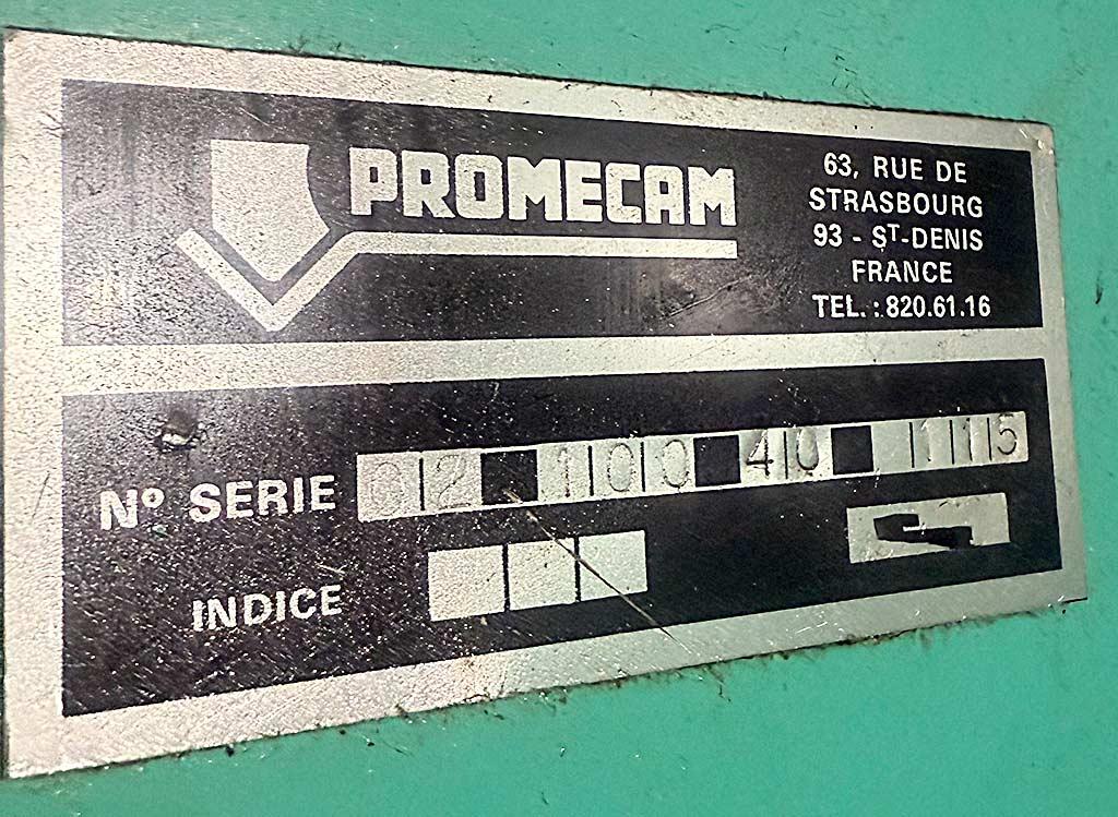 Press Brake Promecam 02 100 40 115 - Thumbnail 3