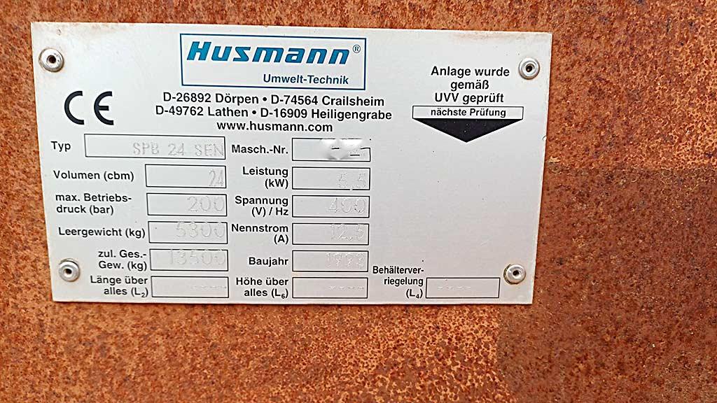Container Press Husmann SPB 24 SEN - Thumbnail 4
