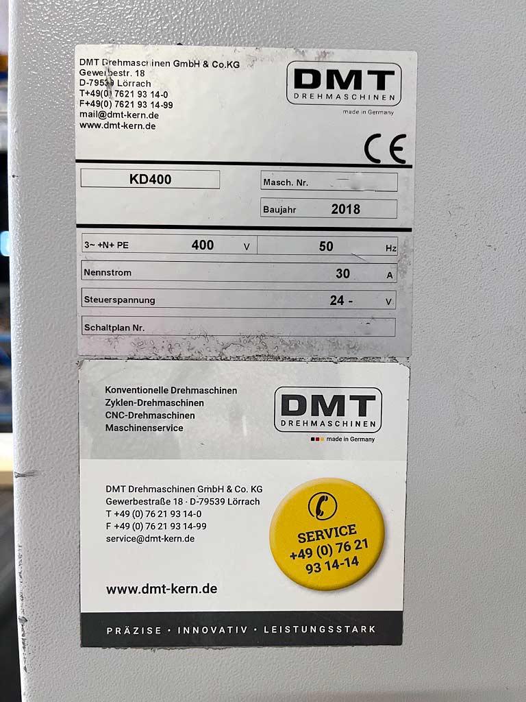 Lathe Dmt KD 400 TWIN - Thumbnail 6