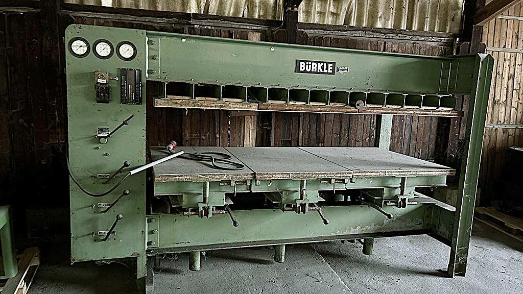 Veneer Press Bürkle FPMU 250/120 - Image 1