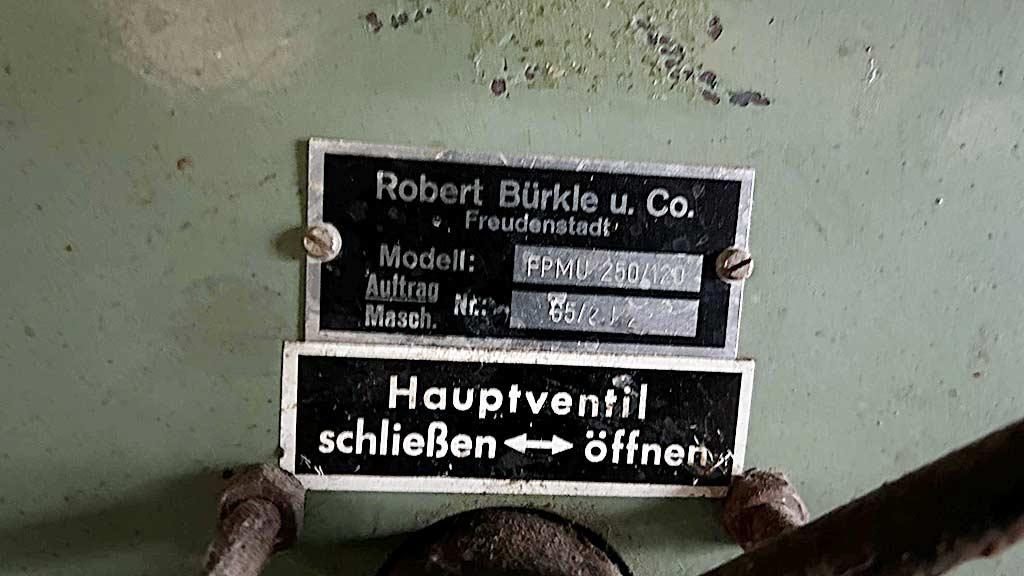 Veneer Press Bürkle FPMU 250/120 - Thumbnail 2