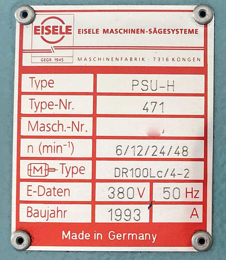 Cold Circular Saw Eisele PSU-H 471 - Thumbnail 7