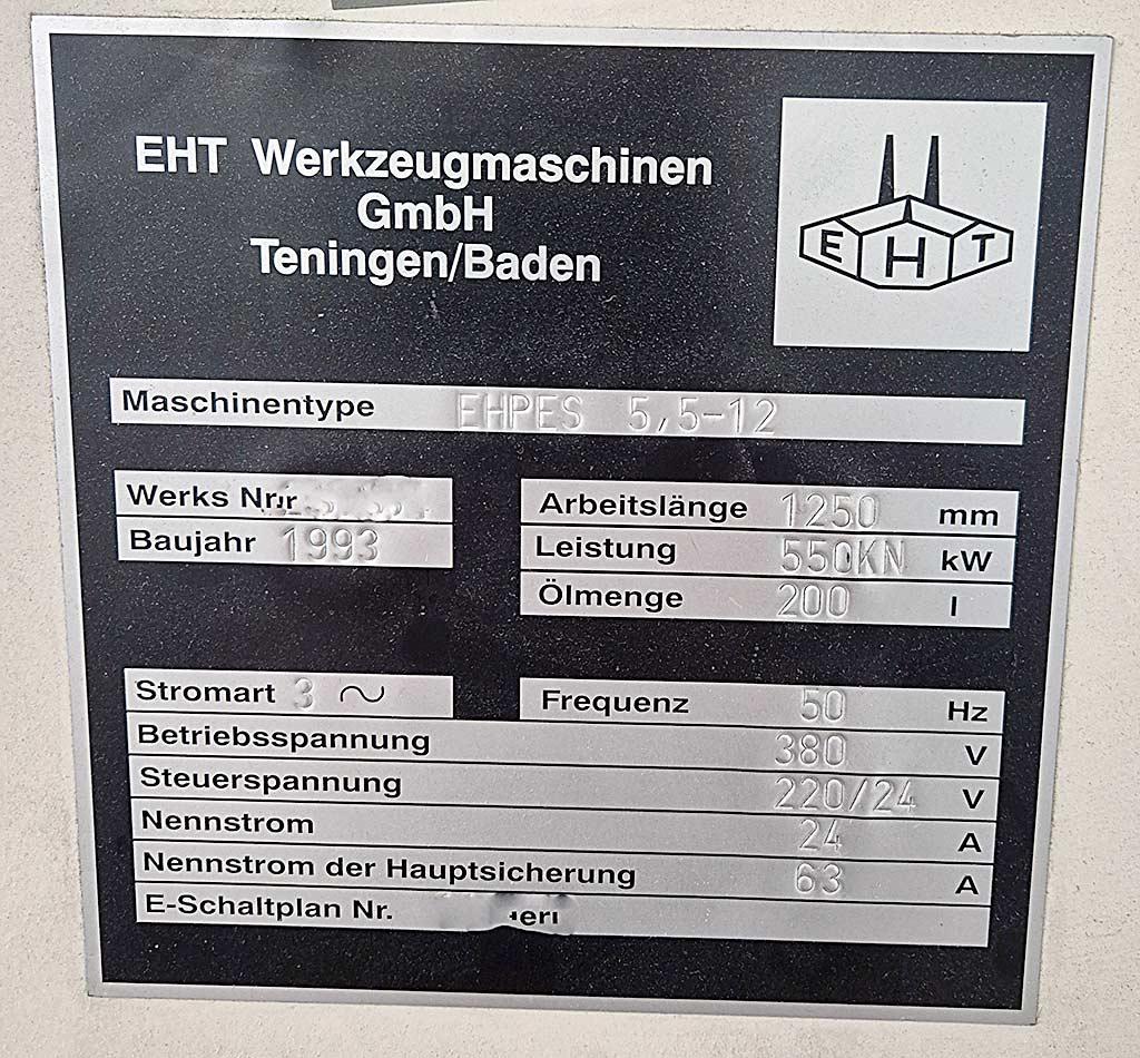 CNC-Press-Brake-Eht-EHPES-5,5-12 - Thumbnail 6