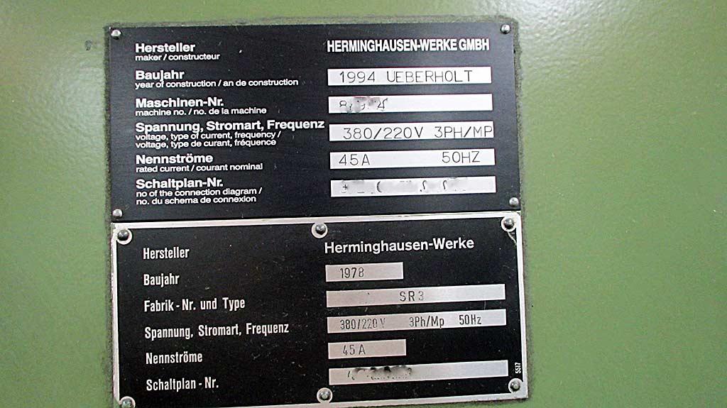Centerless Grinding Machine Herminghausen SR 3 - Thumbnail 7