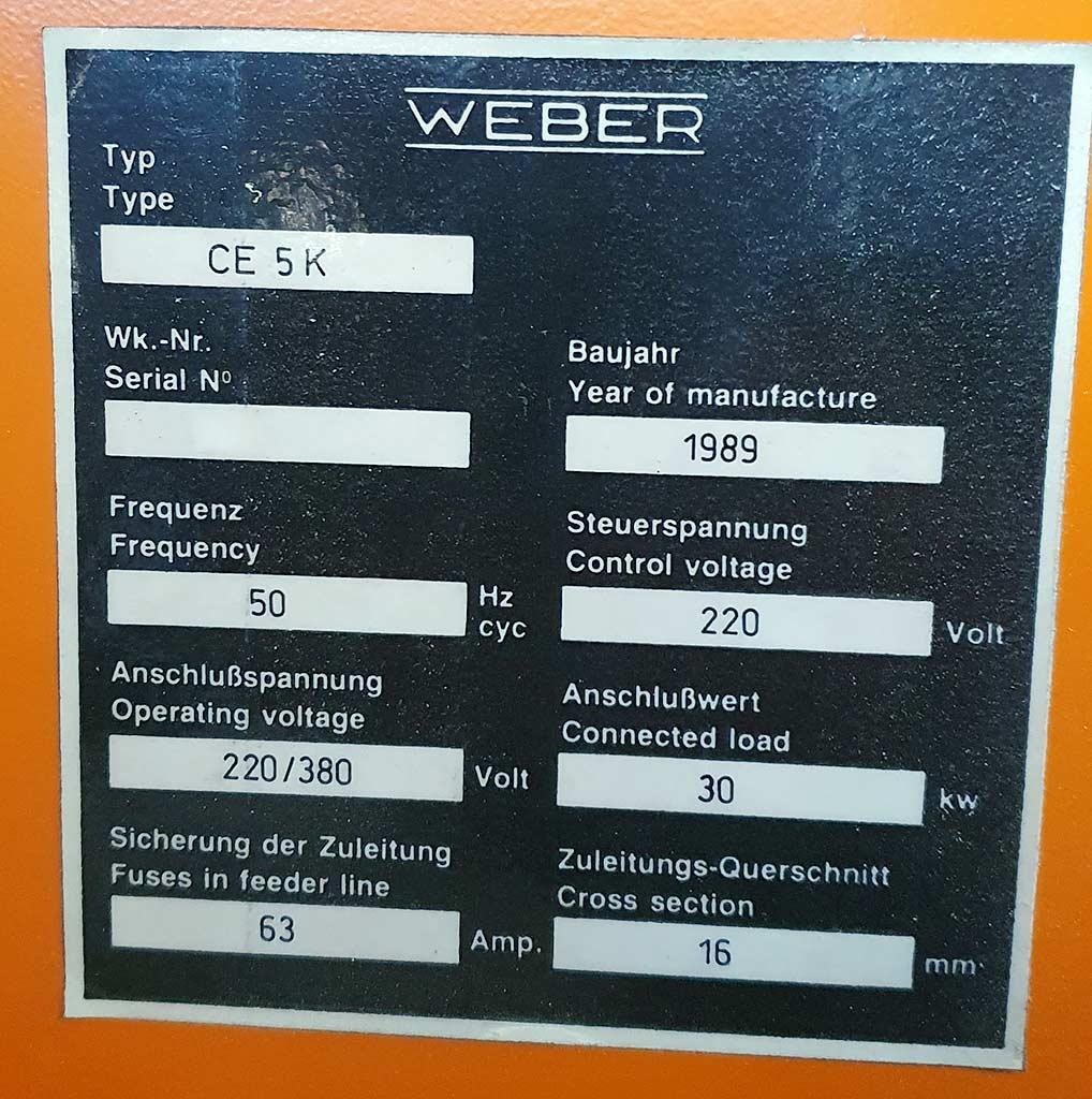 Twin Screw Extruders Weber CE5K - Thumbnail 5