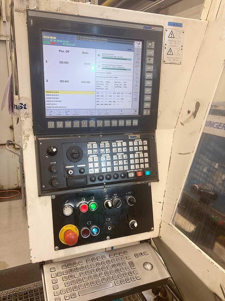 CNC Cycle Lathe Boehringer VDF DUS 800 - Thumbnail 6