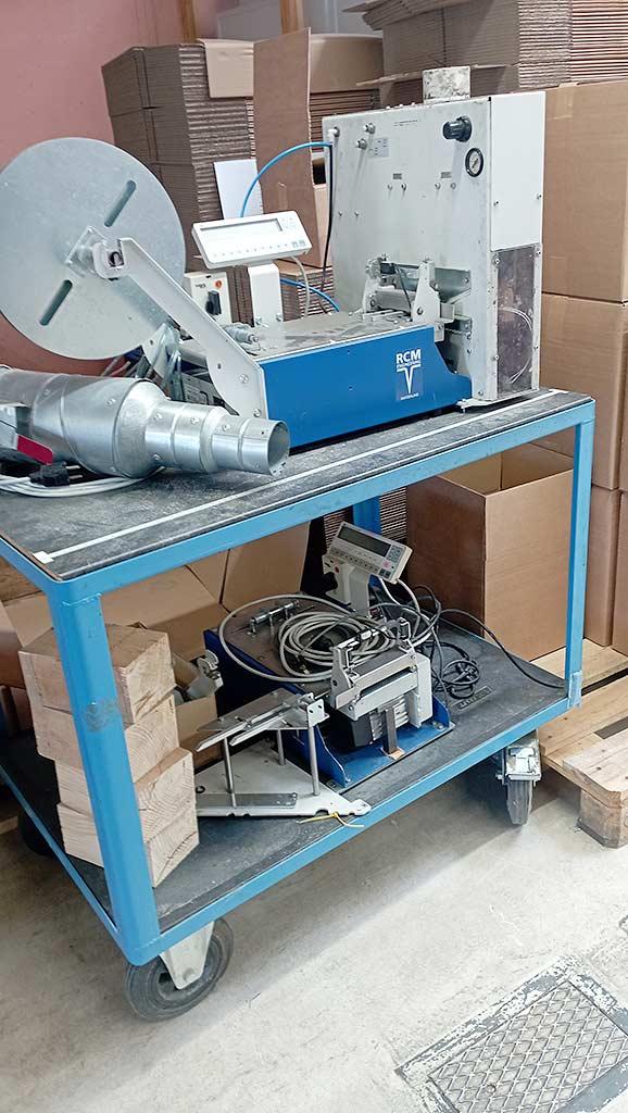 Bag Forming, Filling and Sealing Machine Rcm Engineering topcut 207/Heisskeil 411 - Image 1