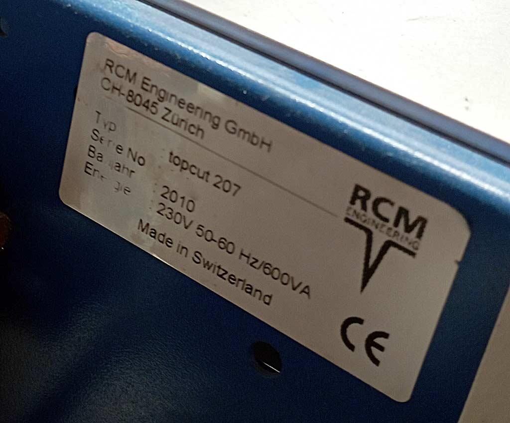Bag Forming, Filling and Sealing Machine Rcm Engineering topcut 207/Heisskeil 411 - Thumbnail 2