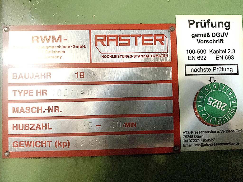 Punching Line Raster/kohler 100/1400NL - Thumbnail 3