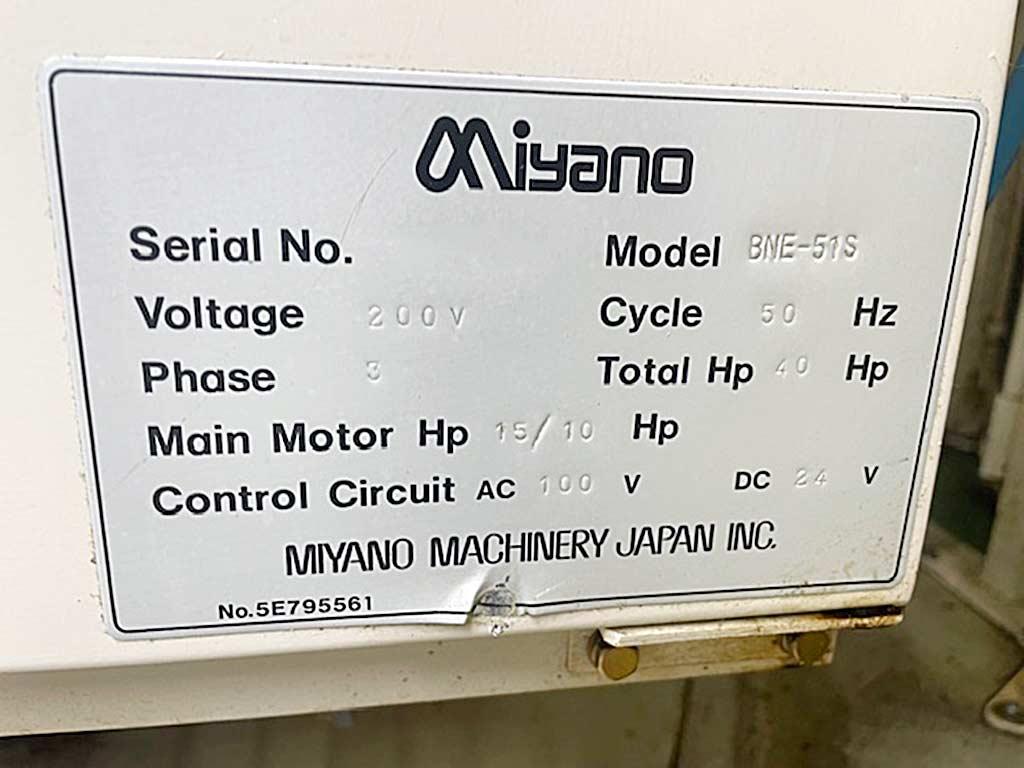CNC Lathe Miyano BNE-51S - Thumbnail 6