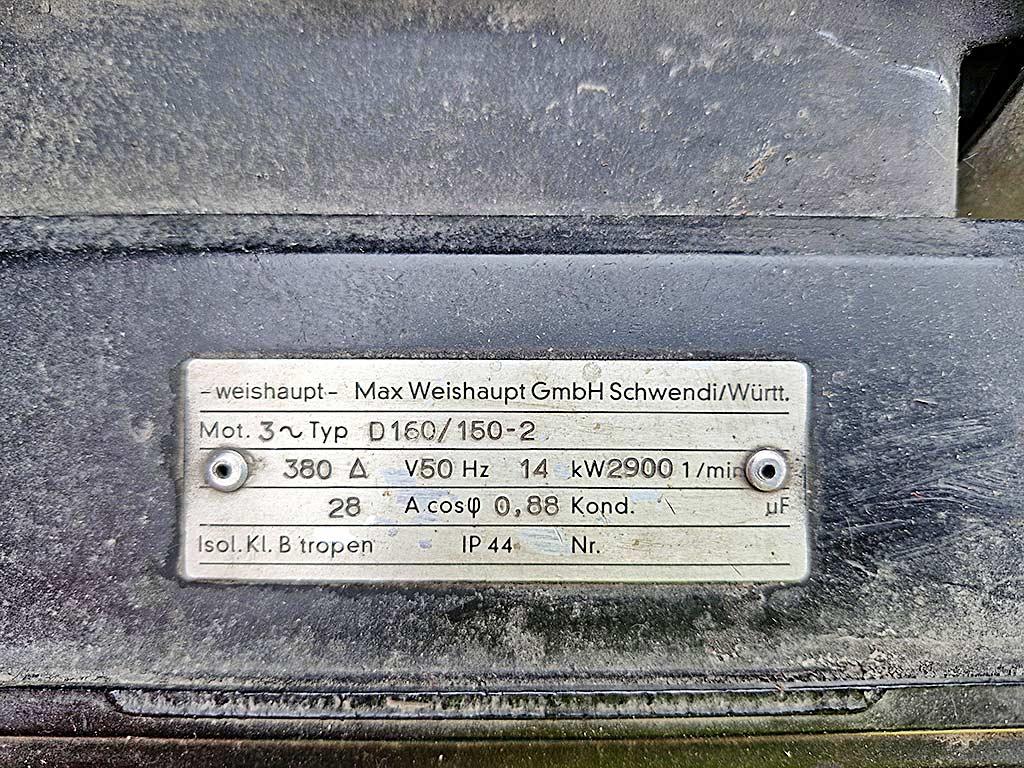 Dual-Fuel Burner Weishaupt RGL 70/1-A - Thumbnail 7