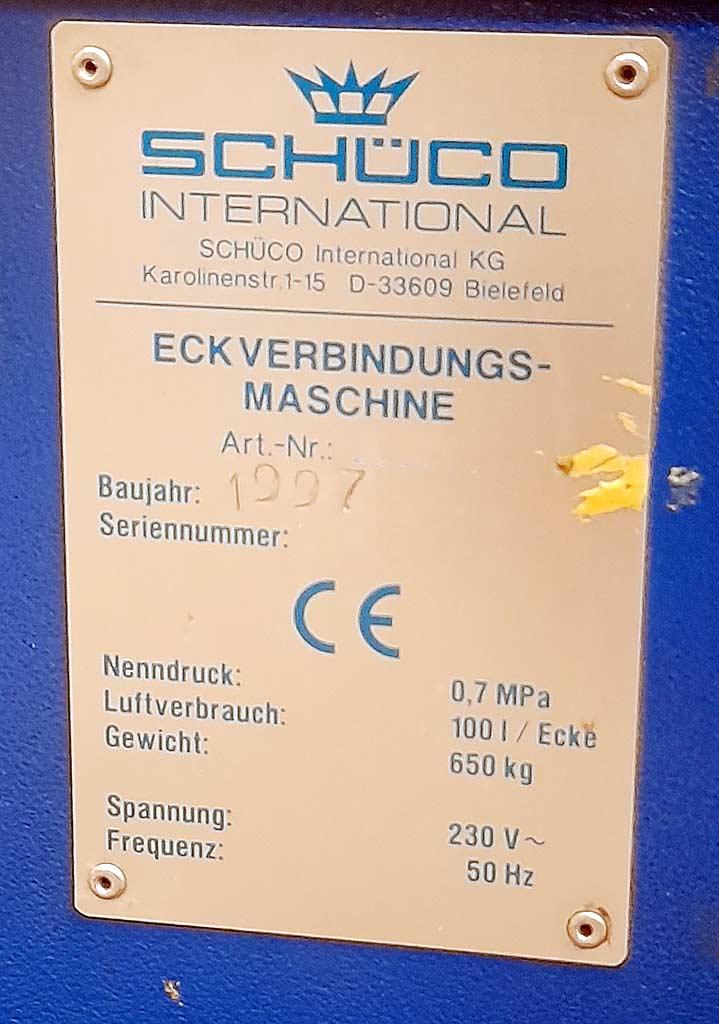 Corner Jointing Machine Schüco CC 120 A - Thumbnail 7