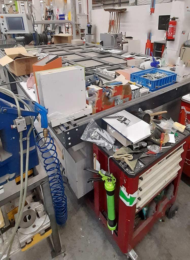 Vent Fittings Assemly Table Schüco FPM 350 AV - Thumbnail 2